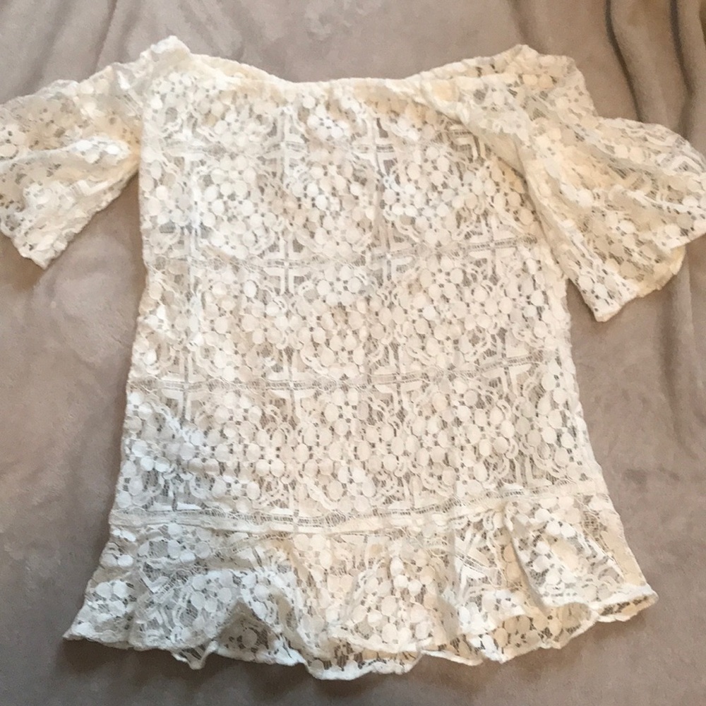 Isabella Rose White Cover Up